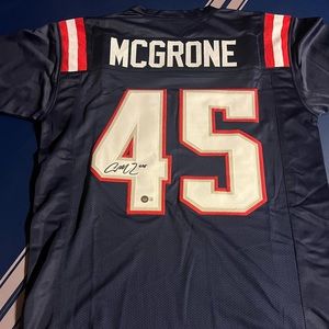 Cameron McGrone auto Jersey